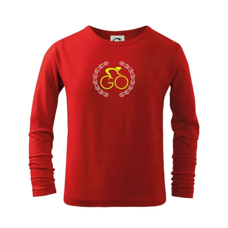 GO cyklista (fluo potisk)