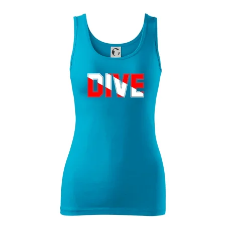 Dive nápis vlajka