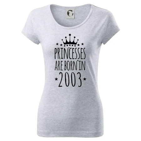 Princesses are born in 2003