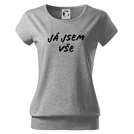 Nápis Já jsem vše!
