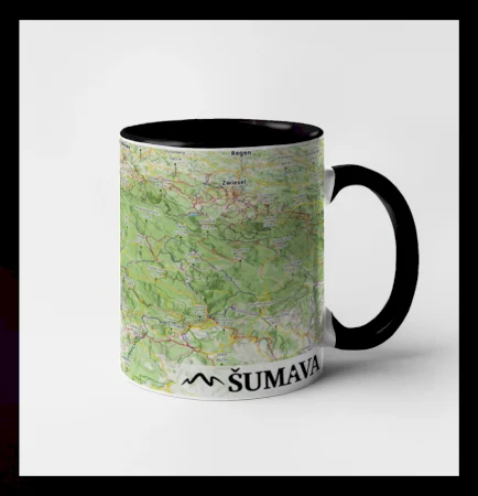 Hrnek - Šumava mapa