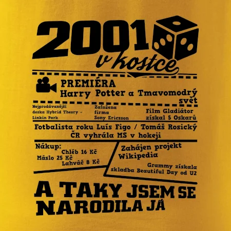 2001 v kostce