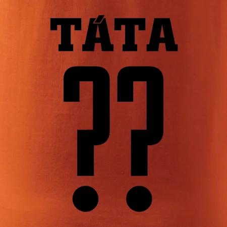 Táta - dres se jménem a číslem