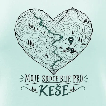 Moje srdce bije pro keše topografické srdce