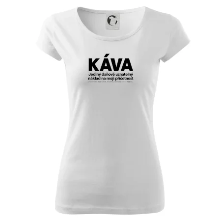 Káva daňově uznatelný náklad na příčetnost