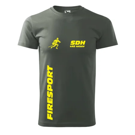 Hasičský sport SDH + váš název ŽLUTÁ