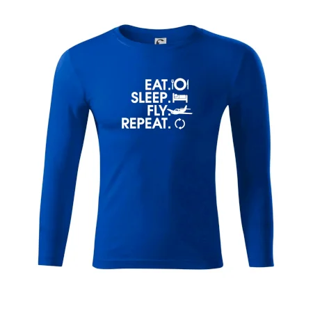 Eat sleep fly repeat
