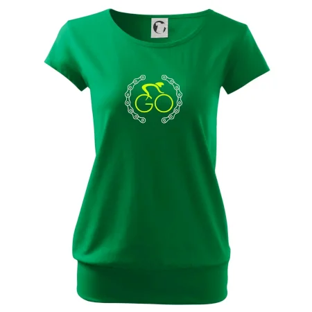GO cyklista (fluo potisk)