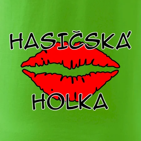 Hasičská holka - pusa