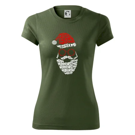 Merry Christmas obličej