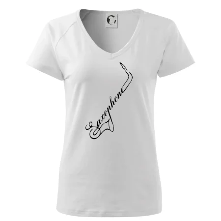 Saxophone nápis
