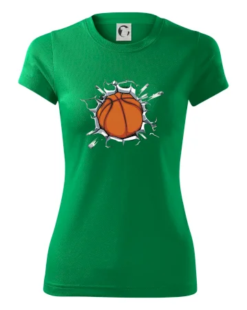 Basketbal míč v triku