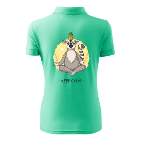 Yoga - keep calm kreslený
