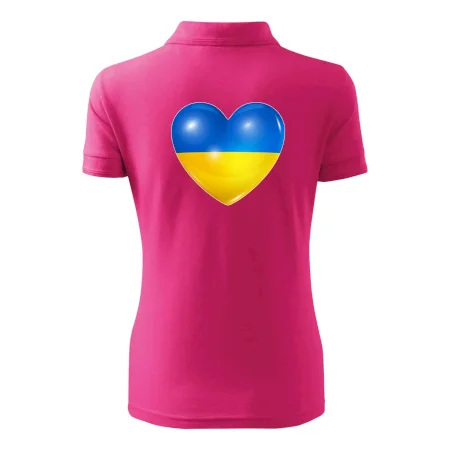 Ukrajina srdce vlajka