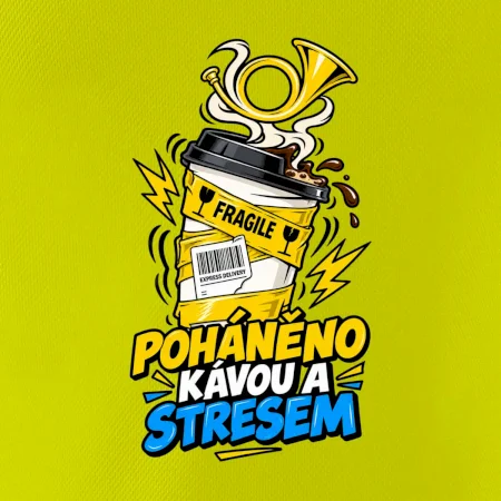 Poháněno kávou a stresem
