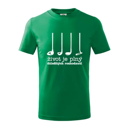 Golf - důležitá rozhodnutí