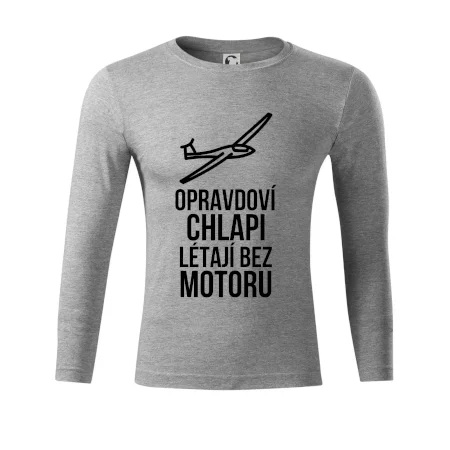 Opravdovi chlapi létají bez motoru