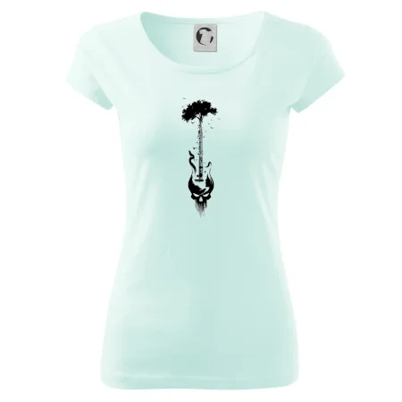 Kytara strom a lebka