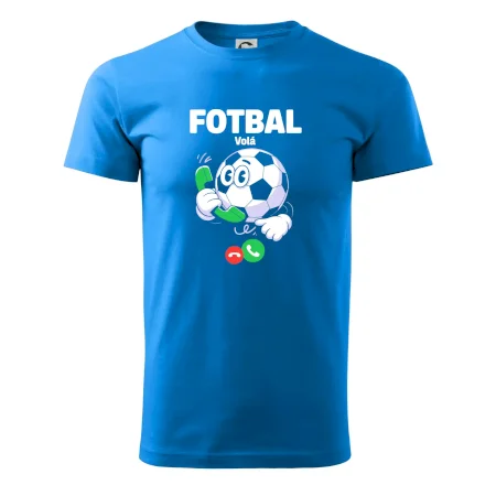 Karikatura fotbal volá