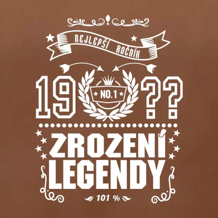Zrození legendy - pro všechny - vlastní letopočet