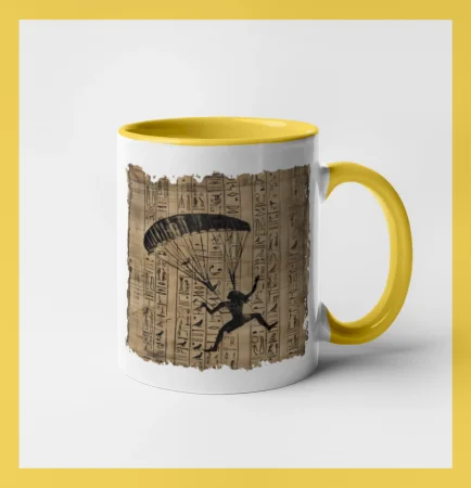 Egyptské hieroglyfy paraglide