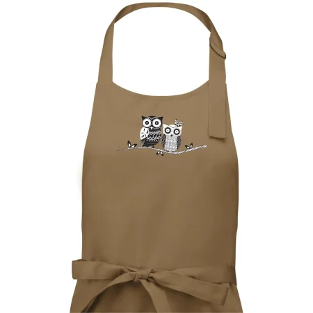Dvě sovy abstraktní