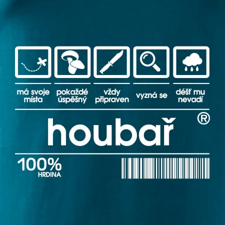 Čárový kód - Houbař