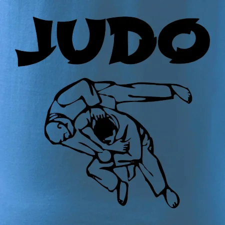 Judo nápis + postavy
