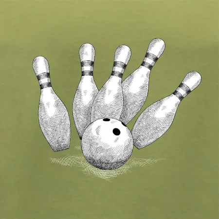 Bowling kresba