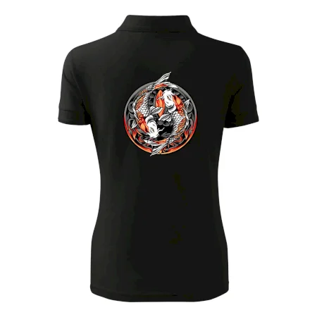 Yin & Yang Koi kapr - oranžový