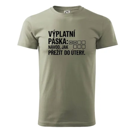 VÝPLATNÍ PÁSKA: Návod, jak přežít do úterý