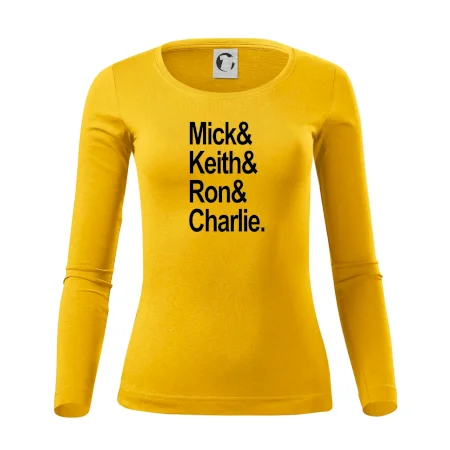 Mick Keith Ron Charlie