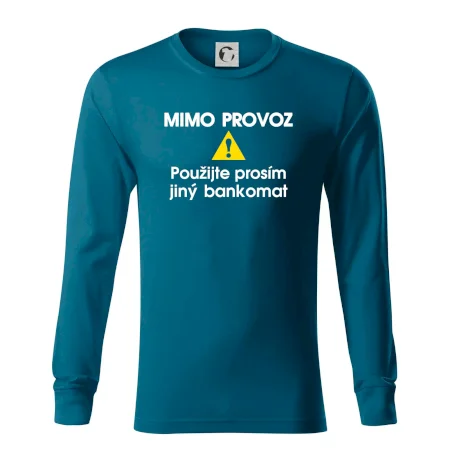 Mimo provoz - použijte jiný bankomat