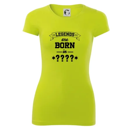 Legends are born in (tvůj měsíc narození)