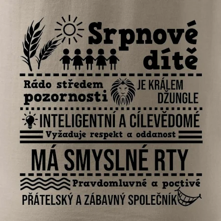Narozeniny srpen
