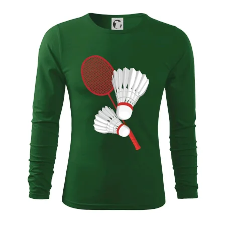 Badminton - pálka a košík