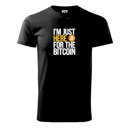 I'm just here for the Bitcoin