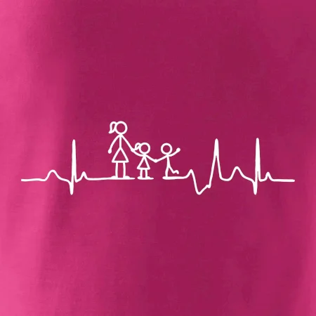 Ekg maminka a holka + kluk