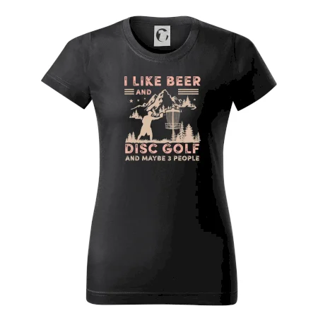 I like beer and disc golf
