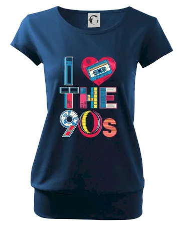 I love 90s - srdce a kazeta