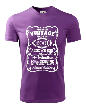 Vintage Etiketa - 2001