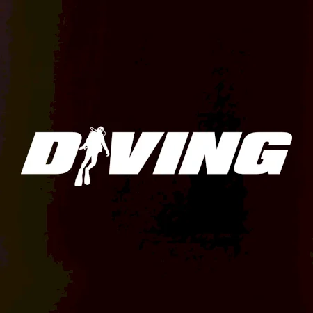 Diving nápis potápěč