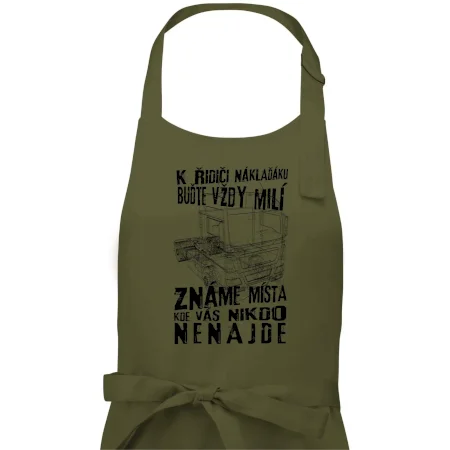 K řidiči náklaďáku buďte vždy milý