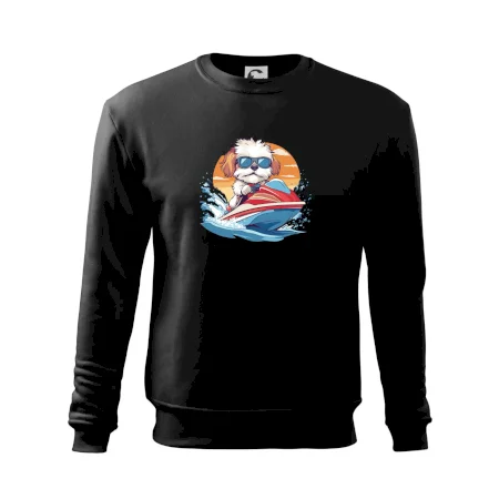 Bišonek na vodním skútru