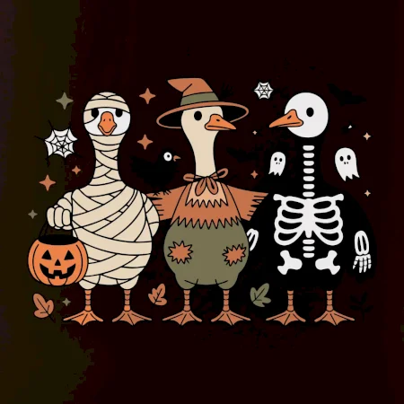 Halloweenské kachny