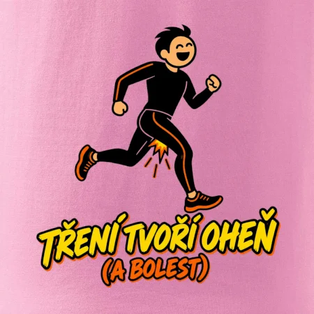 Běžecké tření tvoří oheň