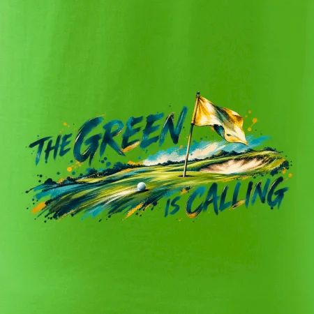 The green is calling malovaný golf