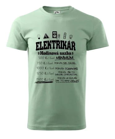 Elektrikář hodinová sazba