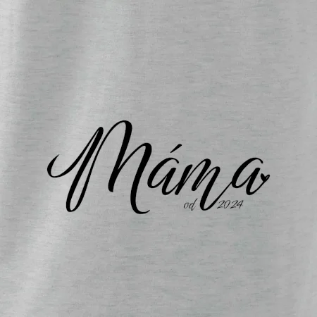 Máma od roku -  psací písmo