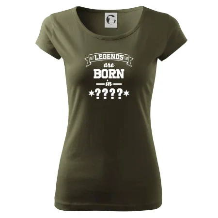 Legends are born in (tvůj měsíc narození)